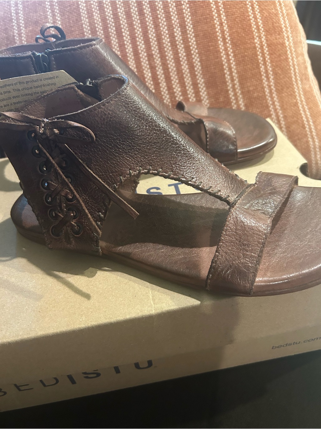 Nwb Bedstu Teak Dip Dye Nina Sandals 8.5 — image 3 of 4